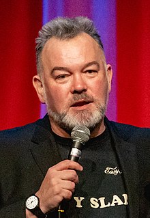 Stewart Lee performing in March 2020