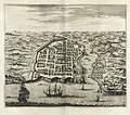 Plan al orașului Santo Domingo în 1671