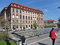 Het opleidingscentrum in Gewerbemuseumsplatz in Neurenberg