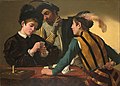 „Kortų sukčiautojai“ (apie 1595, Kimberlio meno muziejus, JAV)