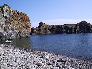 La spiaggia di Cala Junco