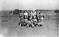 Members of the Maccabi Youth Movement training at Givat Haim in 1948