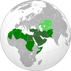 خريطة الشرق الأوسط الكبير
