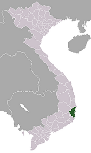Provincia di Khanh Hoa – Localizzazione