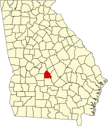 Contea di Pulaski – Mappa