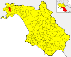 Nocera Inferiores placering i Salerno-provinsen