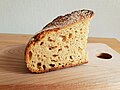 Tranche de pain à la farine de blé khorasan