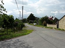 Photographie d'une rue à Rochementru.