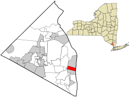 Location in راکلینڈ کاؤنٹی، نیویارک and the state of نیو یارک.