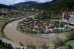 Vy över Bordzjomi