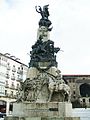 Vitoria-Gasteiz - Plaza de la Virgen Blanca'da Vitoria Muharebesi için anıt
