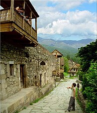 Une rue de Dilidjan.