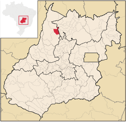 Location in Goiás state