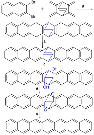 heptacene synthesis