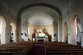 Intérieur de l'église.