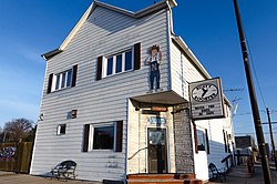 Rusty Rooster Bar in downtown Yutan, March 2017