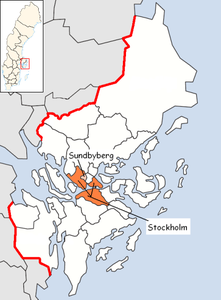 Sundbyberg – Localizzazione