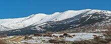 Vista de la Sierra de Somosierra desde el municipio