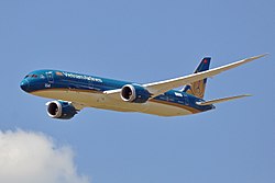 Boeing 787-9 der Vietnam Airlines