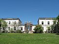 Villa Monrepos der Hochschule Geisenheim mit Parkanlage heute