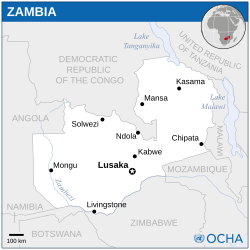 Location o Zambie