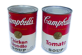 Latas de sopa Campbell