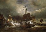 Schlacht bei Ouessant (1778) von Theodore Gudin