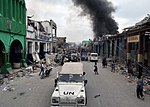 Devastación en Puerto Príncipe