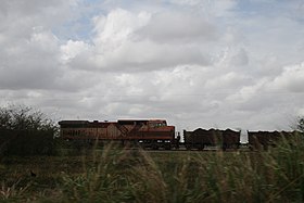 Ferrovia Carajás em Bacabeira.