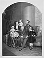 27. V. György hannoveri király, felesége, Mária szász–altenburgi hercegnő és gyermekeik (javítás)/(csere)