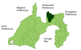 Fujinomiya – Mappa