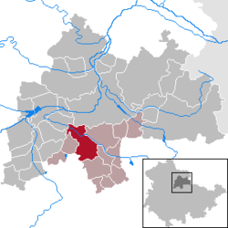 Großrudestedt – Mappa