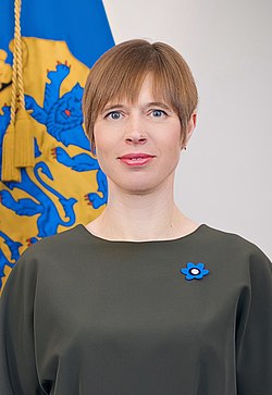 Kersti Kaljulaid vuonna 2018.