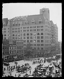 Parata del Labor Day in Pennsylvania Avenue a Washington, circa 1894.