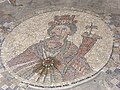 Mosaik der Göttin Tyche aus byzantinischer Zeit an der Palladius-Straße des antiken Bet Sche'an