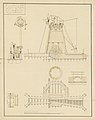 Technical drawing of a 1793 Dutch tower mill for land drainage