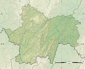 voir sur la carte de Saône-et-Loire