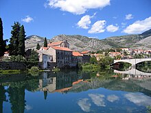 La rivière Trebišnjica à Trebinje