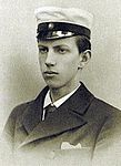 Zeth Höglund som student 1902.