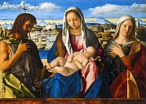 Giovanni Bellini Heilige Gesprek, 54 x 76 cm.