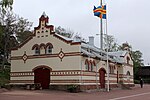 Altes Zollhaus am Fährhafen in Mariehamn