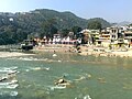 Bagnath Temple at the confluence of Saryu and Gomti