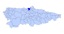 Kaart van Castrillón