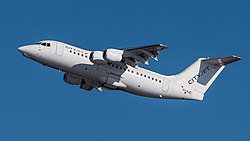 Avro RJ85 der Cityjet