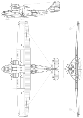 vue en plan de l’avion