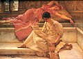 Poetisa favorita de Lawrence Alma-Tadema, 1888
