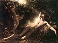 アンヌ＝ルイ・ジロデ＝トリオゾン『エンデュミオーンの眠り（フランス語版）』1791年。198 × 261 cm。ルーヴル美術館[64]。