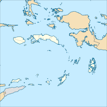 WUB is located in Maluku