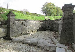 La source de la Somme à Fonsomme tarie en octobre 2017.