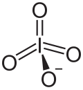 The metaperiodate ion